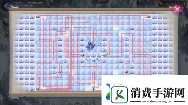 阴阳师寒绯樱林怎么走阴阳师寒绯樱林通关路线图文详解