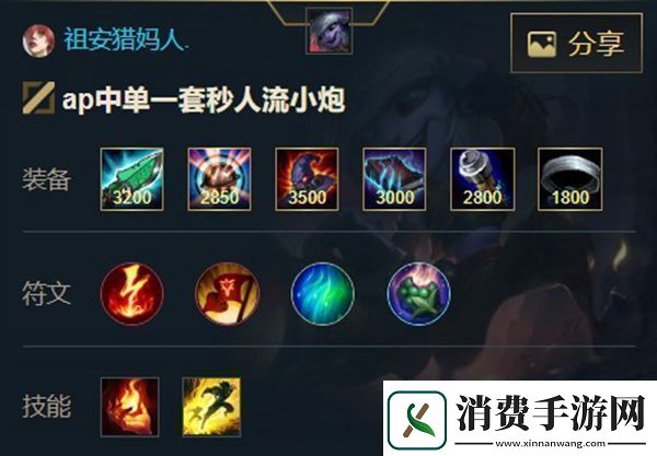 英雄联盟手游麦林炮手