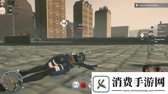 3D美少女射击新作战线指挥官宣传片公开！