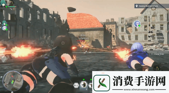 3D美少女射击新作战线指挥官宣传片公开！