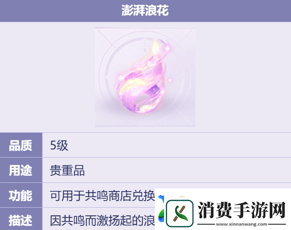 无限暖暖澎湃浪花在哪里澎湃浪花怎么获得