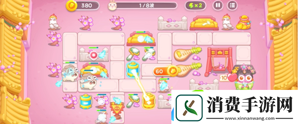 保卫萝卜4秋妃传第88关怎么过