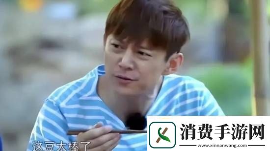 何炅玩自己的赞美食物梗友