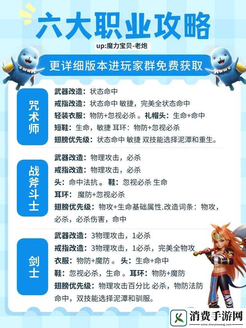 魔力宝贝手游职业深度解析