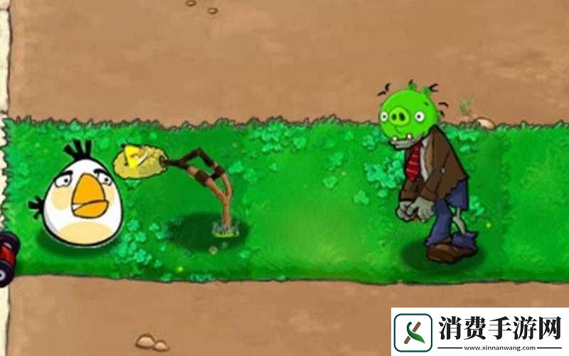 植物大战僵尸与愤怒的小鸟跨界融合版