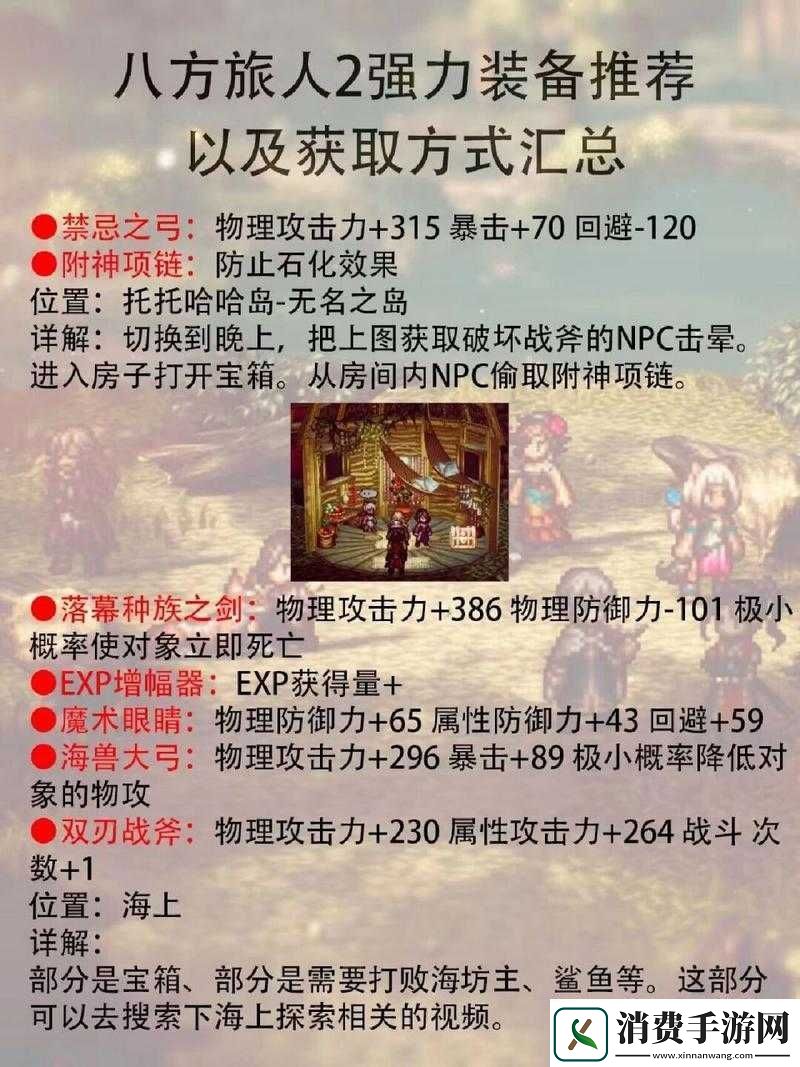 八方旅人顶级防具获取攻略