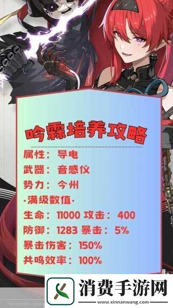 鸣潮吟霖角色养成全攻略