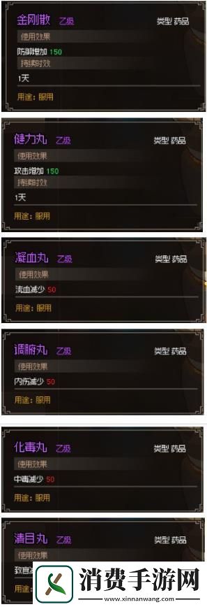 大侠立志传采集点大全全采集点资源+生活技能图鉴大侠立志传