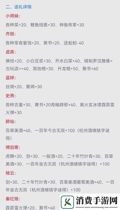 深入剖析侠客情缘