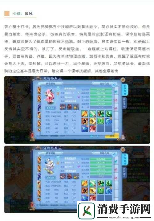 神武手游死骑角色高效打书策略与技巧全面分享