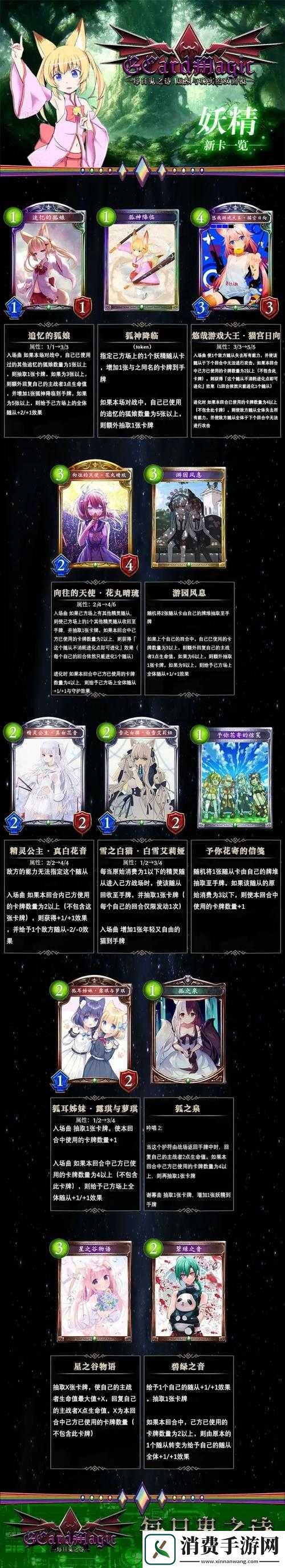 影之诗镜之世界全面资料图鉴及卡牌效果深度点评解析