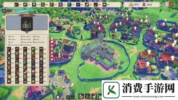 中世纪城市模拟筑城记Demo上线