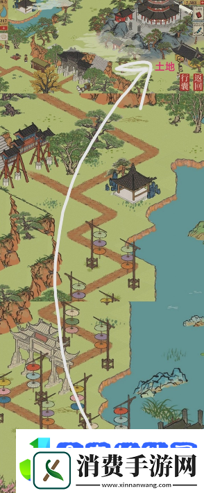 江南百景图杭州长恨歌土地公在什么地方