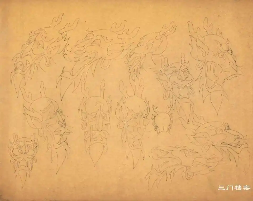 1979年经典动画哪吒闹海手稿曝光