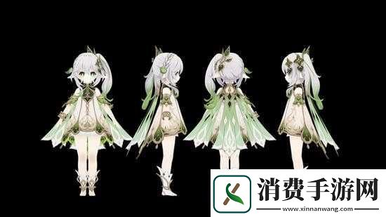 纳西妲建模三视图详解