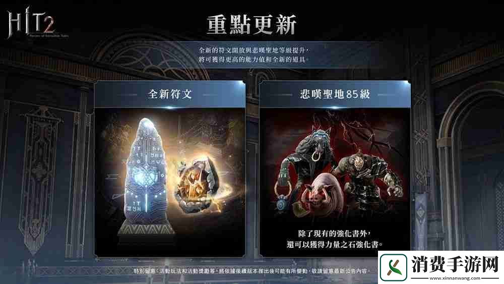 HIT2推出全新改版「圣物占领战联赛」更新加入赛季制玩法