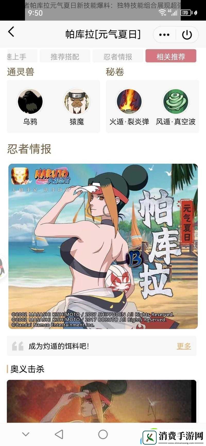 火影忍者帕库拉元气夏日新技能爆料：独特技能组合展现超强战斗力解析