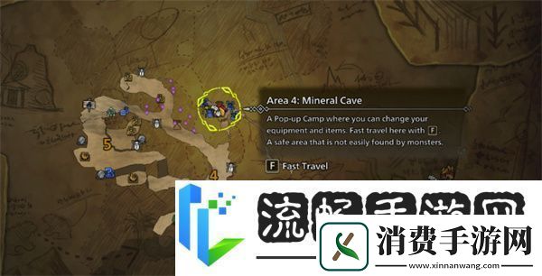 怪物猎人荒野天堑沙原安全简易营地设置推荐