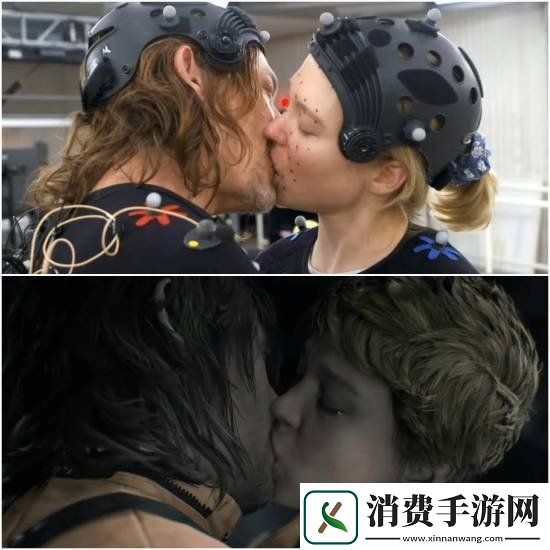 死亡搁浅2接吻场景网友欢呼幕后照曝光演员敬业