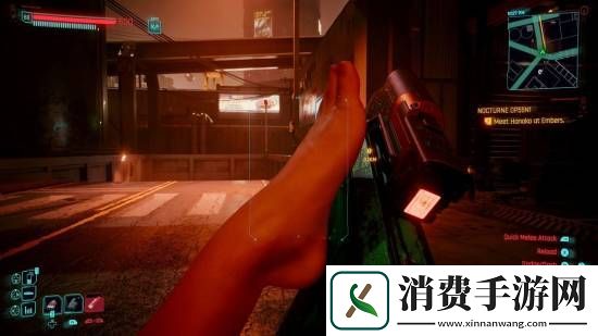 赛博朋克2077奇葩MOD将双手变双脚