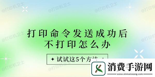 打印命令发送成功后不打印怎么办-试试这5个方法