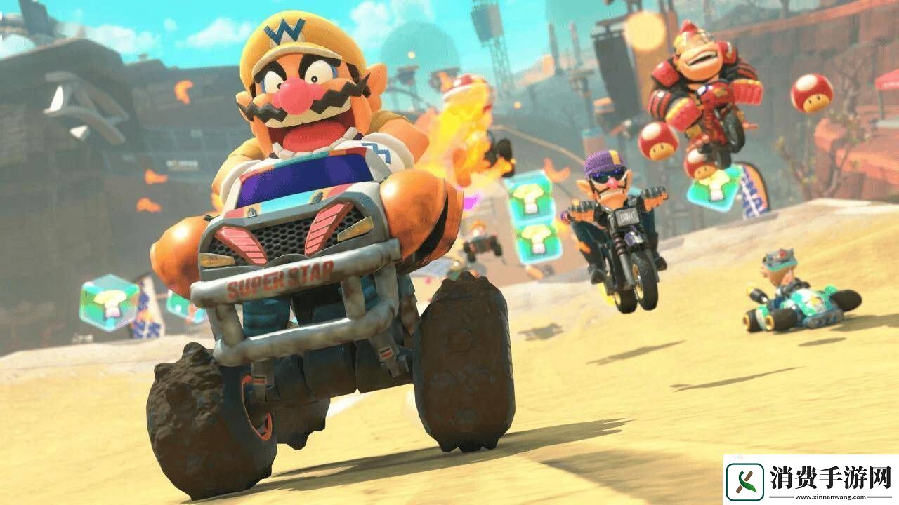 Switch-2首发游戏体积曝光：马力欧卡丁车领衔-最大23.4GB