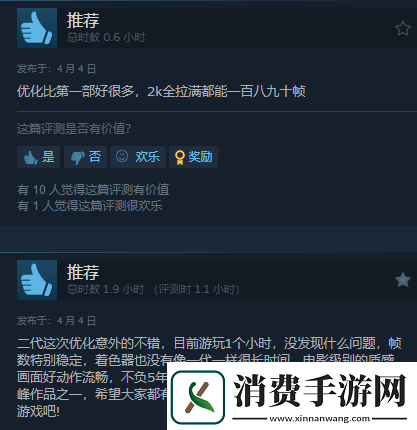 最后生还者2RESteam特别好评
