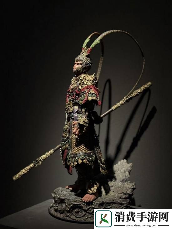 我们参观了黑神话艺术展