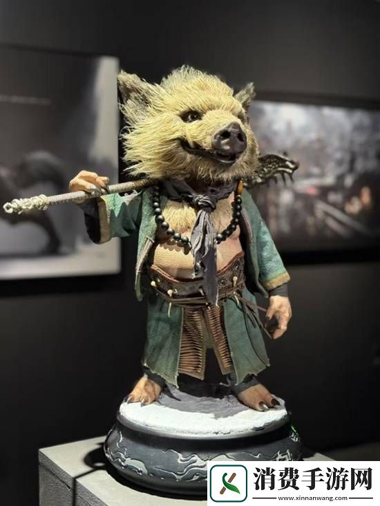 我们参观了黑神话艺术展