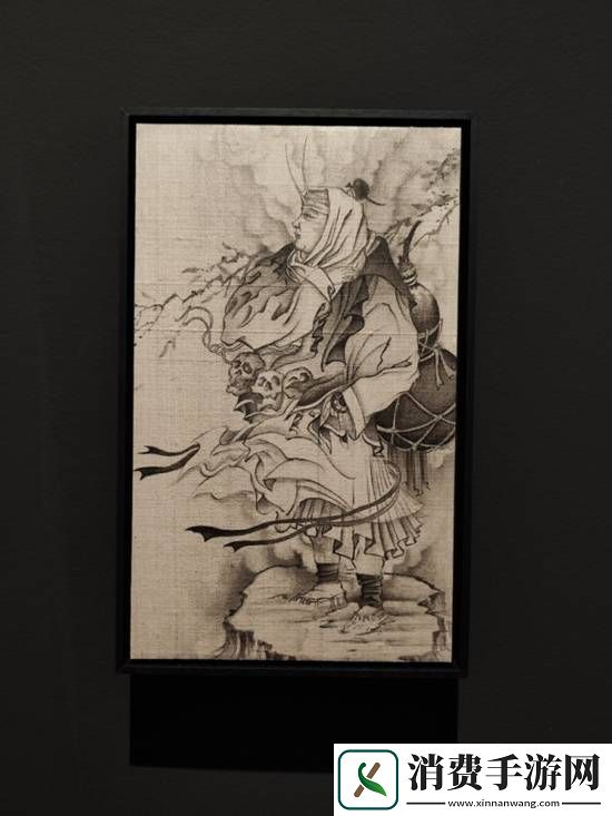 我们参观了黑神话艺术展
