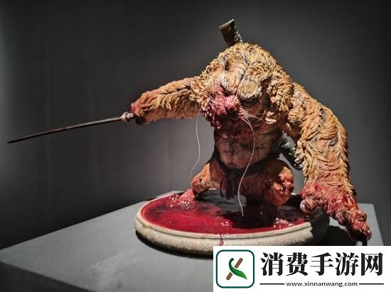 我们参观了黑神话艺术展