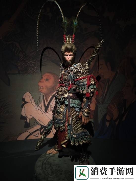我们参观了黑神话艺术展