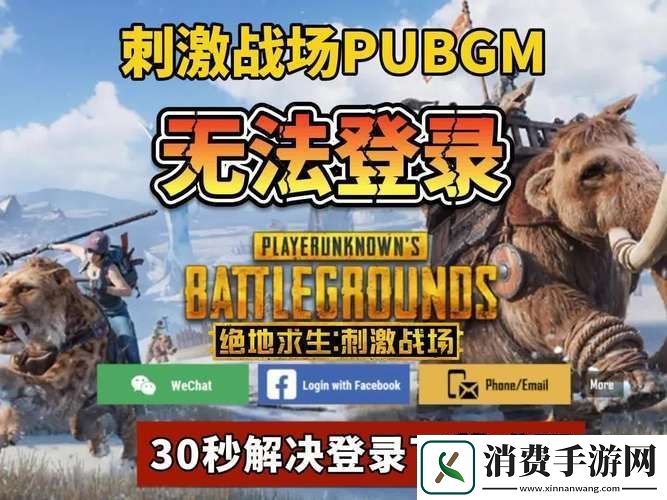 手机绝地求生无法登陆刺激战场服务器无响应这里有妙招！