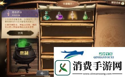 哈利波特魔法觉醒隐身药水怎么用：药水使用攻略