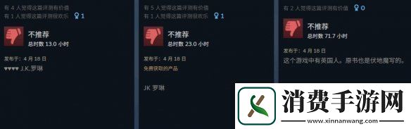 霍格沃茨之遗近期因JK·罗琳立场又迎来新差评