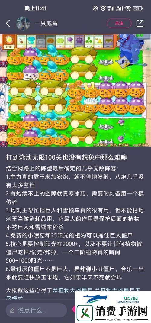 植物大战僵尸-解锁无尽模式50关后的顶级阵容-让你战无不胜！