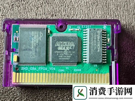 桑塔GBA卡带芯片脏污