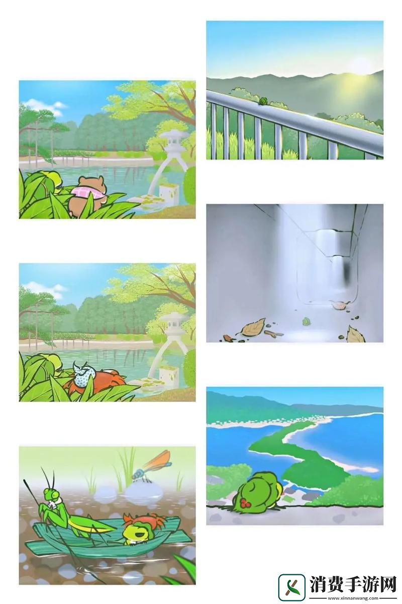 青蛙爱旅行一场简约可爱的休闲益智之旅