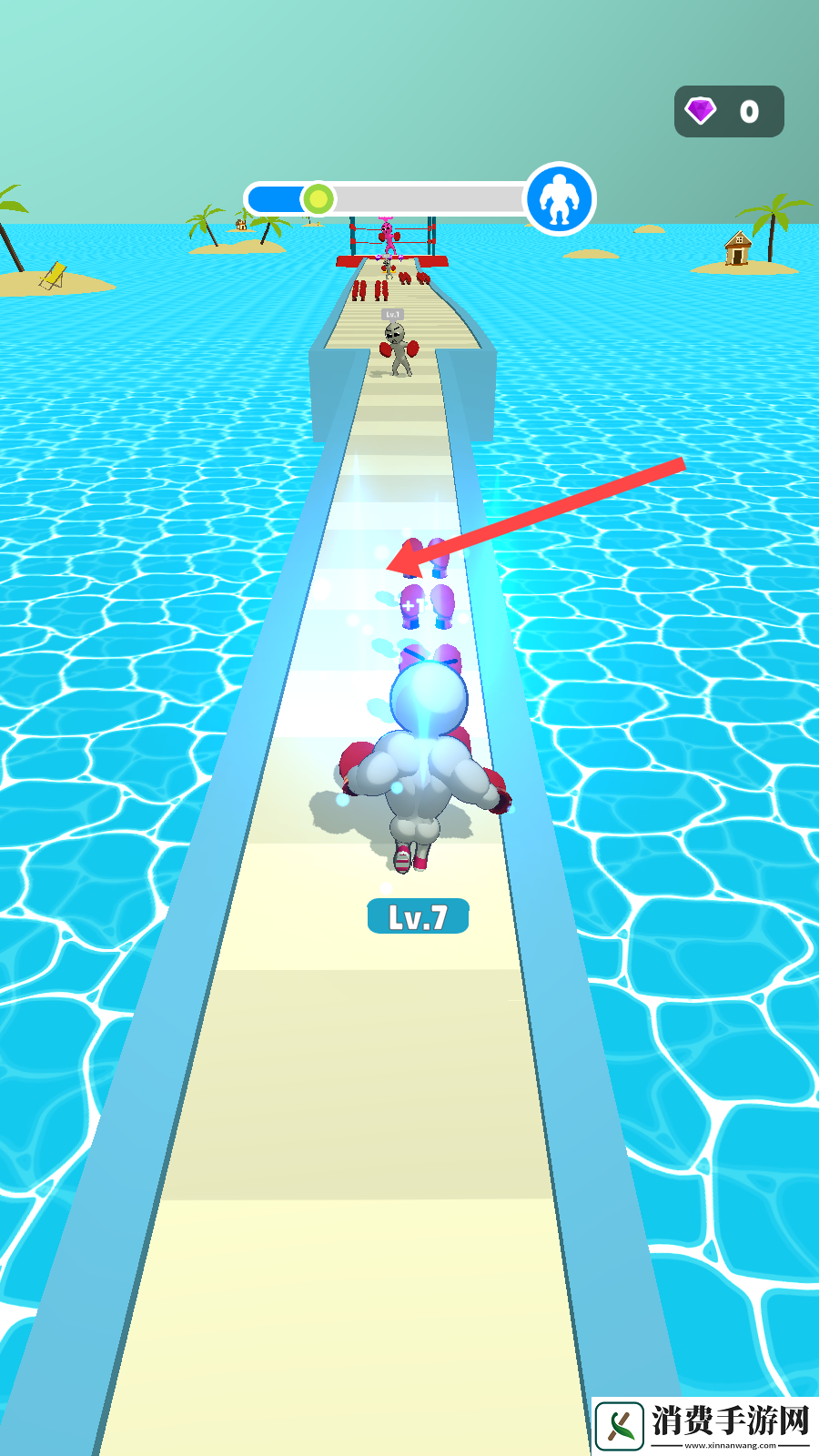 橡皮人跑酷3D