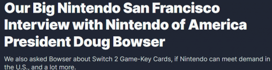 美任社长谈Switch2
